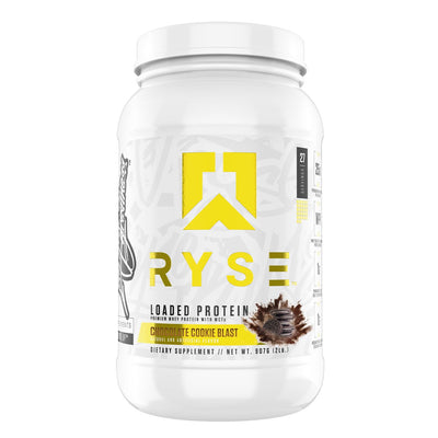 Loaded Protein Protein RYSE Size: 2 lbs. Flavor: Chocolate Cookie Crunch