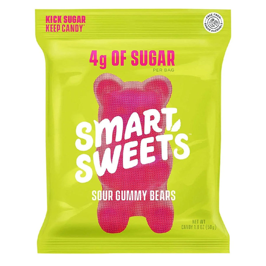 Smart Sweets Healthy Candies Healthy Snacks Smart Sweets Size: 12 Pack Flavor: Sour Gummy Bears
