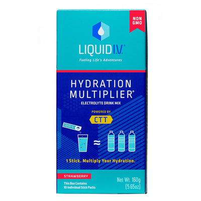Liquid IV Hydration Packets Vitamins Liquid IV Size: 10 Packets Flavor: Strawberry