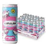 Impulse Energy Drink Energy Drink Impulse Size: 12 Cans Flavor: Cotton Candy Grape