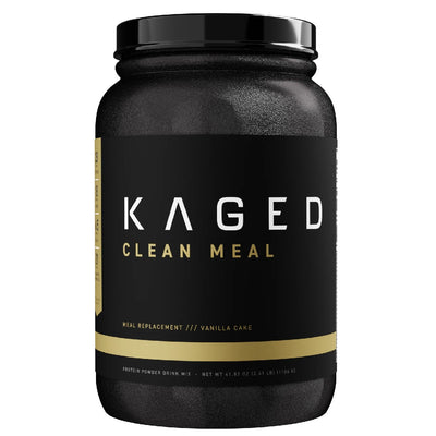 Kaged Clean Meal Whole-Food Meal Replacement Protein KAGED Size: 2.79 lbs Flavor: Vanilla Cake