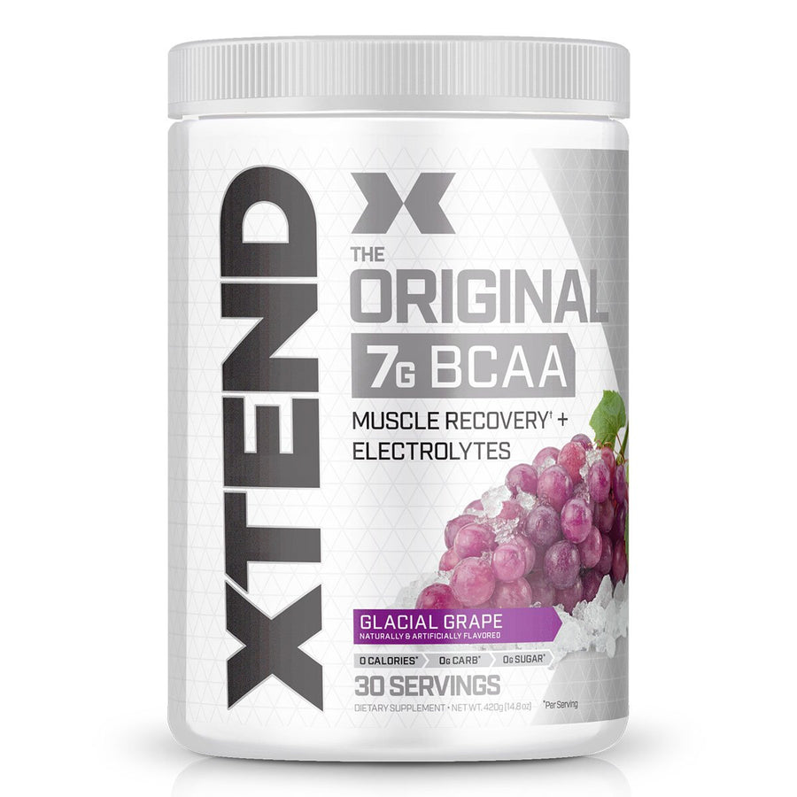 Xtend BCAA Aminos Scivation Size: 30 Servings Flavor: Glacial Grape