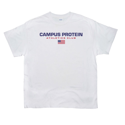 CP Athletics Club Tee Apparel & Accessories CampusProtein.com Colors: White T-Shirt Sizes: Extra Large (XL)