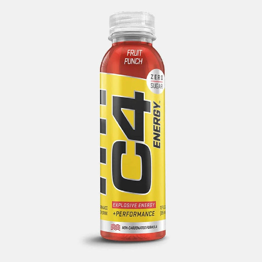 C4 Energy Drinks Non Carbonated RTD Cellucor Size: 12 Bottles Flavor: Fruit Punch