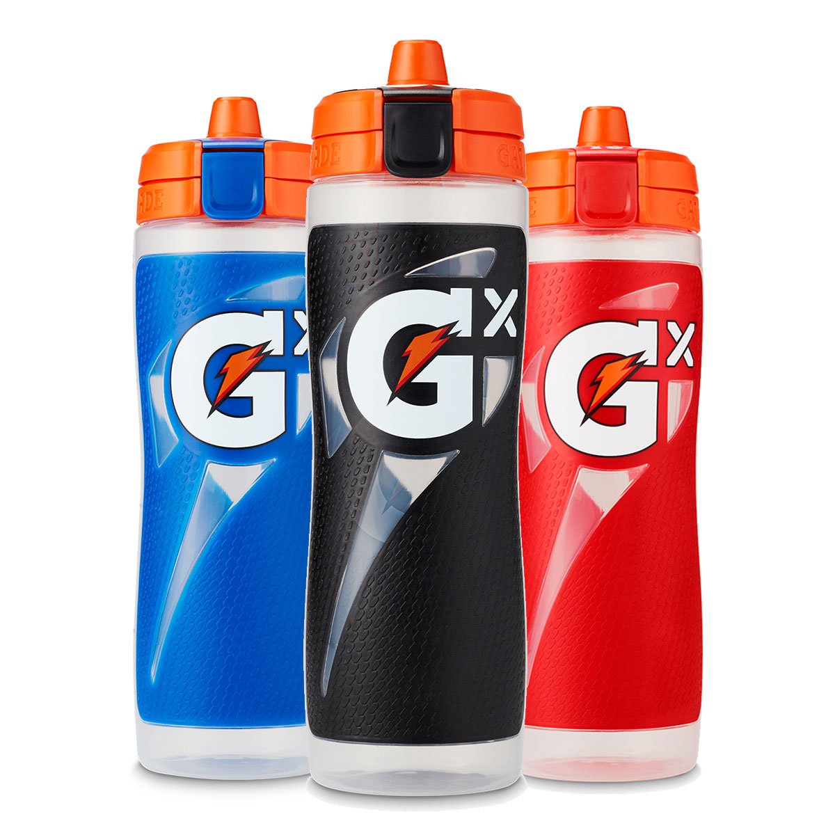 2 PACK Gatorade GX Hydration Squeeze Bottle For Pods - 30oz for sale online