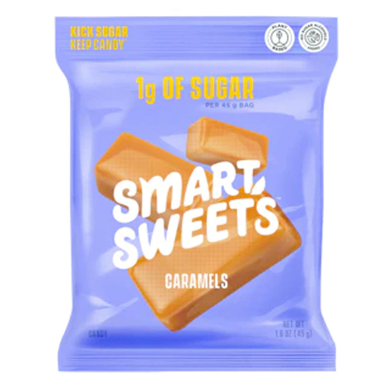 Smart Sweets Healthy Candies Healthy Snacks Smart Sweets Size: 12 Pack Flavor: Caramel Chews