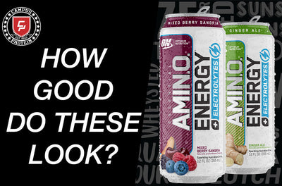 Coming Soon: New Amino Energy Sparkling Cans