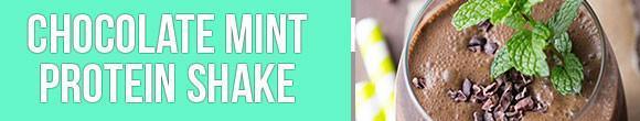 Chocolate Mint Coffee Protein Shake