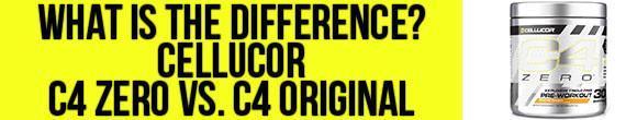 The Difference Between Cellucor C4 Zero vs C4 Original