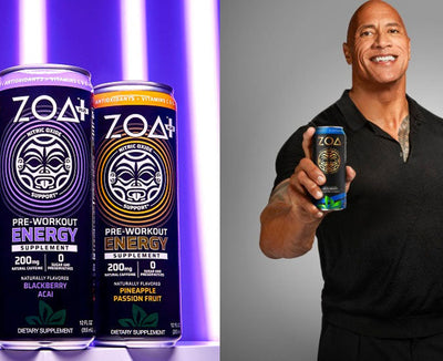 ZOA Energy Drink - How Dwane The Rock Johnson Dove into the Energy Space
