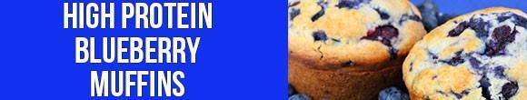 Delicious Protein Muffin: Blueberry