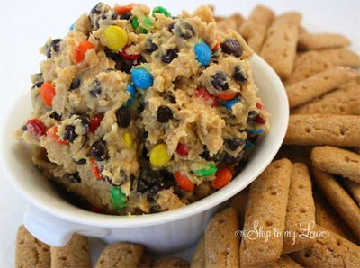 Monster Protein Cookie Dough Dip