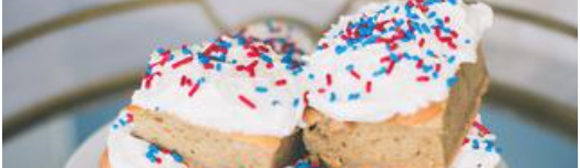 Fourth of July Protein Bars