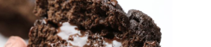 Double Chocolate Protein Muffins