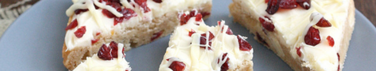 White Chocolate Cranberry Protein Bars