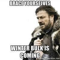 Winter Bulking Season