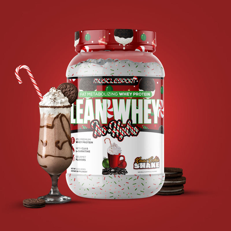 MuscleSport Drops New Holiday-Inspired Protein Flavor: Xmas Cookie Shake