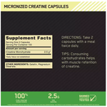 Optimum Nutrition Micronized Creatine Capsules Creatine Optimum Nutrition Size: 100 Capsules, 200 Capsules, 300 Capsules Flavor: Unflavored