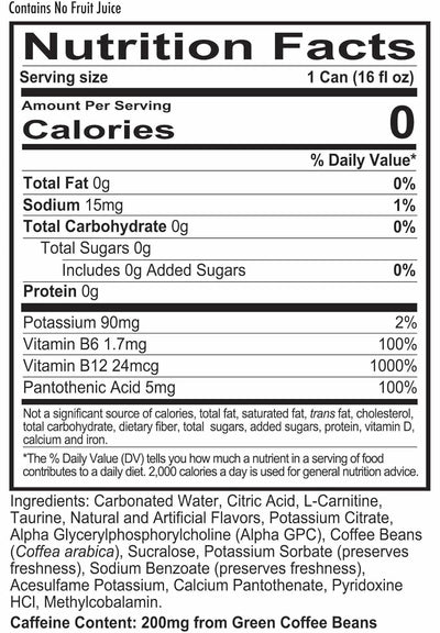 #nutrition facts_12 Cans / Grape Freeze