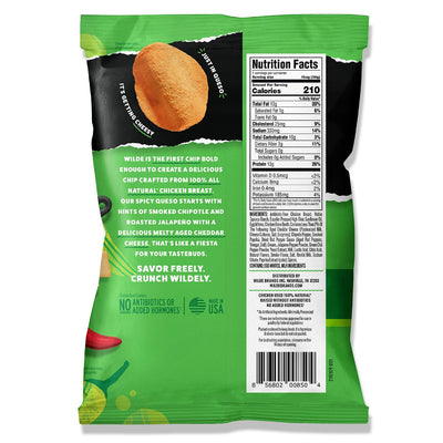 #nutrition facts_8 Bags / Spicy Queso