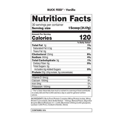 #nutrition facts_30 Servings / Vanilla