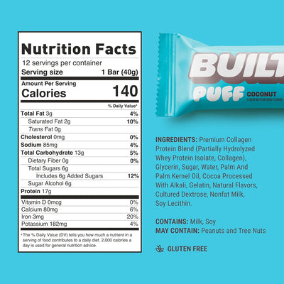 #nutrition facts_12 Pack / Coconut