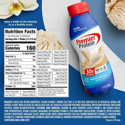 #nutrition facts_12 Pack / Vanilla