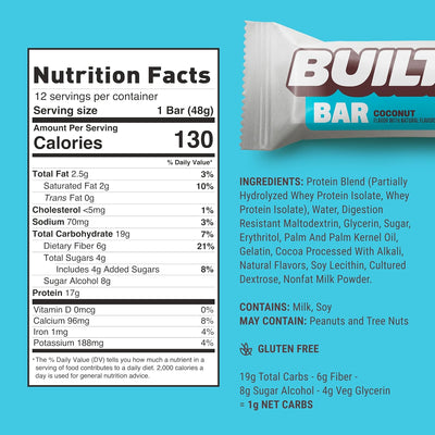 #nutrition facts_12 Pack / Coconut