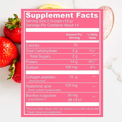 Vital Proteins Beauty Collagen Collagen Vital Proteins Size: 14 Servings Flavor: Strawberry Lemon, Lavender Lemon