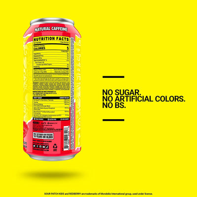 #nutrition facts_12 Cans / Sour Patch Kids™ Redberry