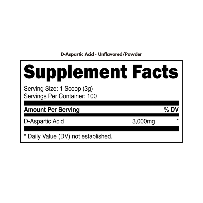 Bucked Up D-Aspartic Acid