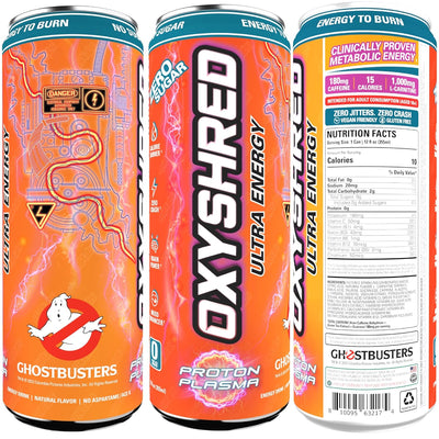 #nutrition facts_12 Cans / Ghostbusters Proton Plasma Orange