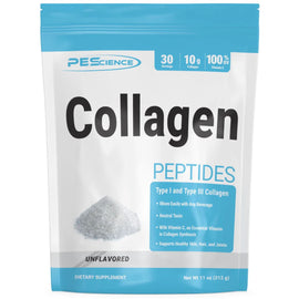 PES Collagen Peptides Collagen PEScience Size: 30 Servings Flavor: Unflavored