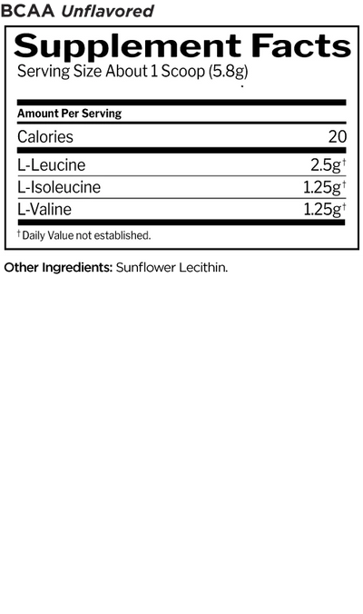 #nutrition facts_30 Servings / Unflavored