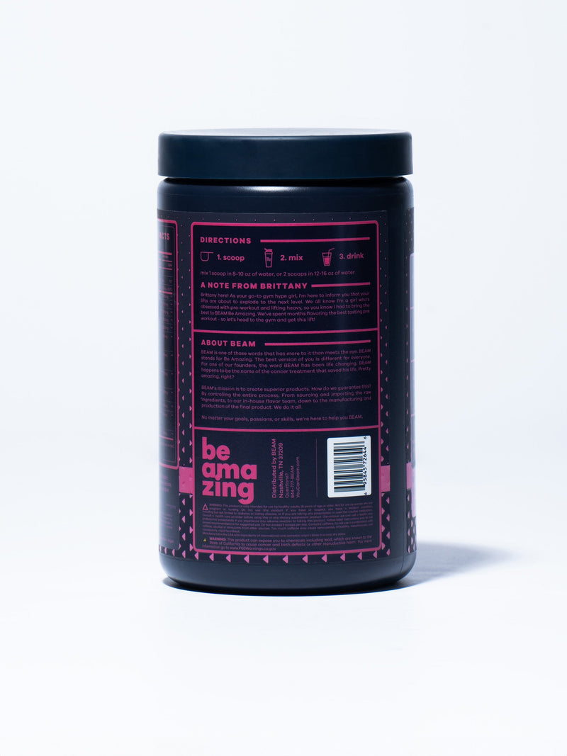 be amazing pre workout