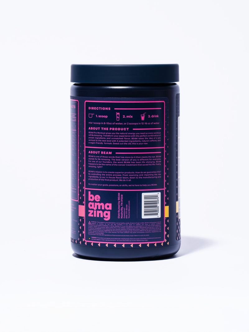 be amazing pre workout