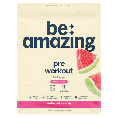 be amazing pre workout