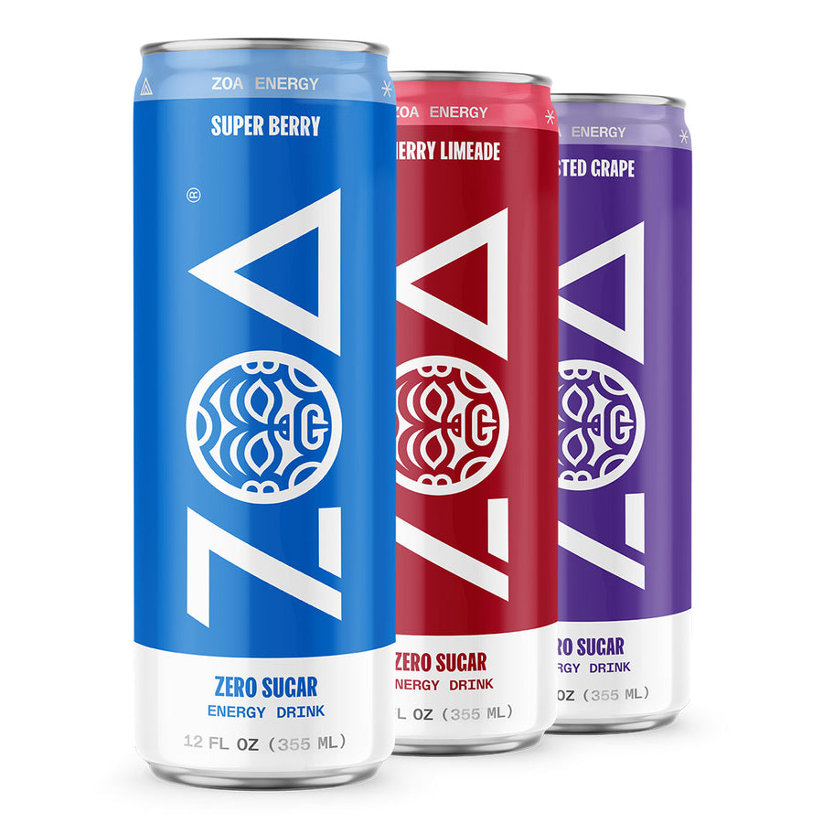 The ZOA Energy Drink Formula - Nutrition & Ingredient Information