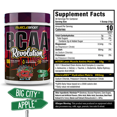#nutrition facts_30 Scoops / Big City Apple