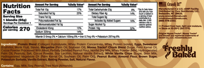 Core Nutritionals Moose Tracks Brownies Healthy Snacks Core Nutritionals Size: 12 Packs Flavor: Original Blondie, Chocolate Brownie