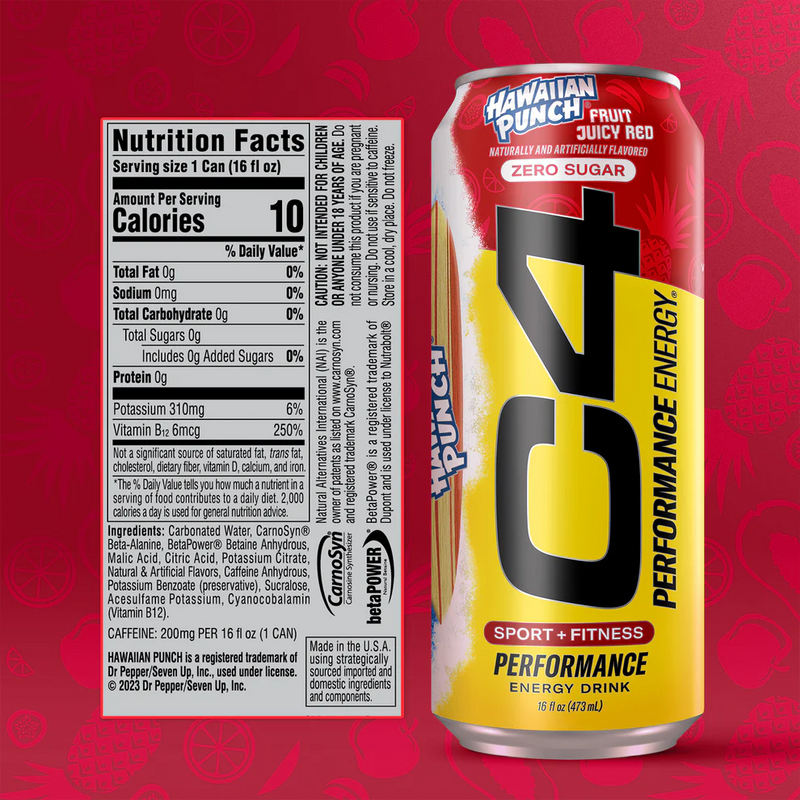 Cellucor C4 Performance Energy® x Hawaiian Punch