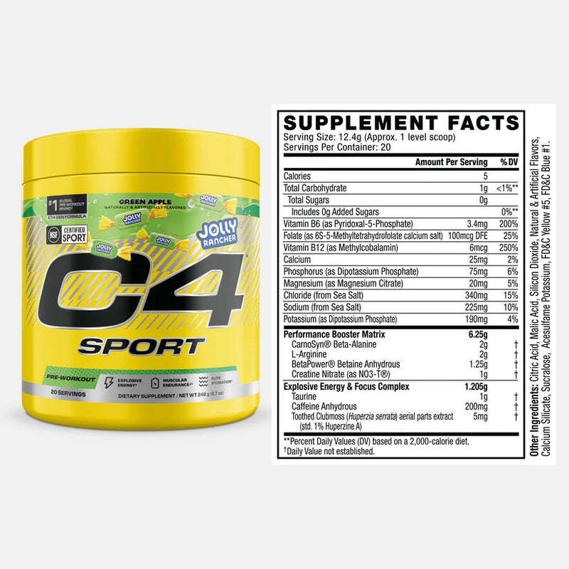 Cellucor C4 Sport x JOLLY RANCHER
