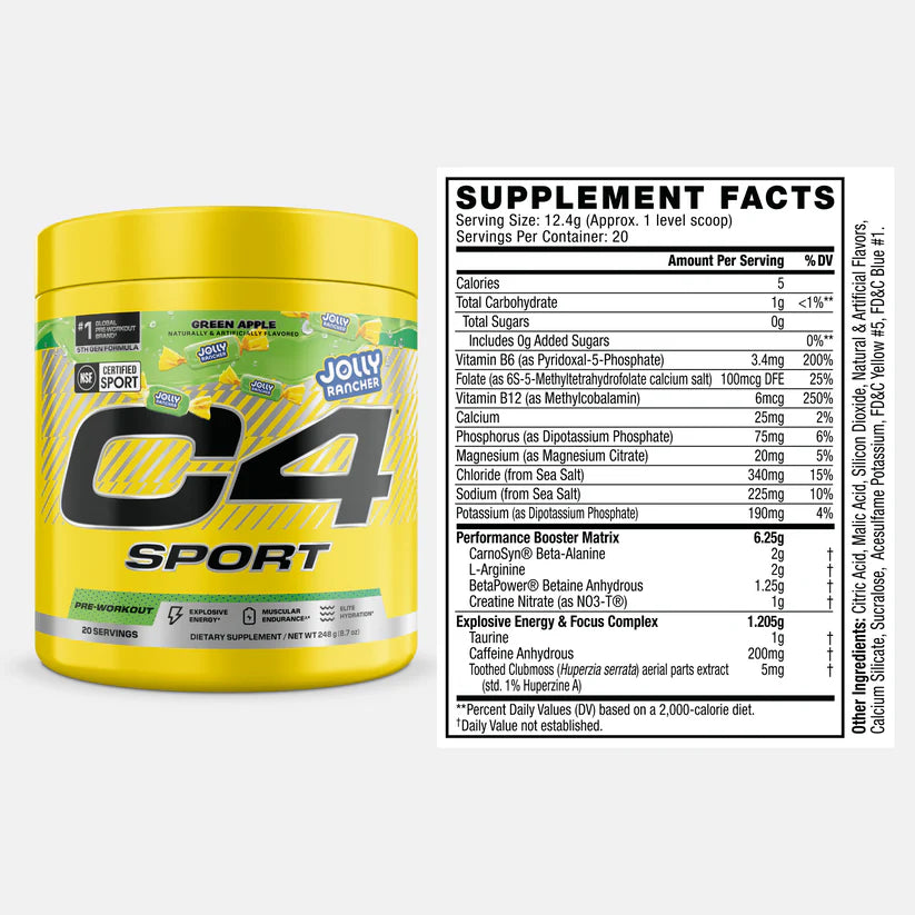 Cellucor C4 Sport x JOLLY RANCHER
