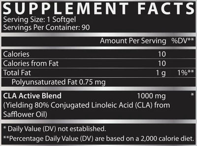 #nutrition facts_90 Vegetarian Soft Gels