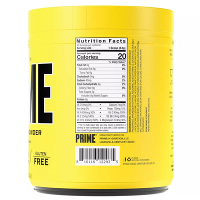 #nutrition facts_40 Servings / Lemonade