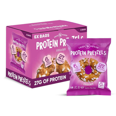 Crisp Power Protein Pretzels