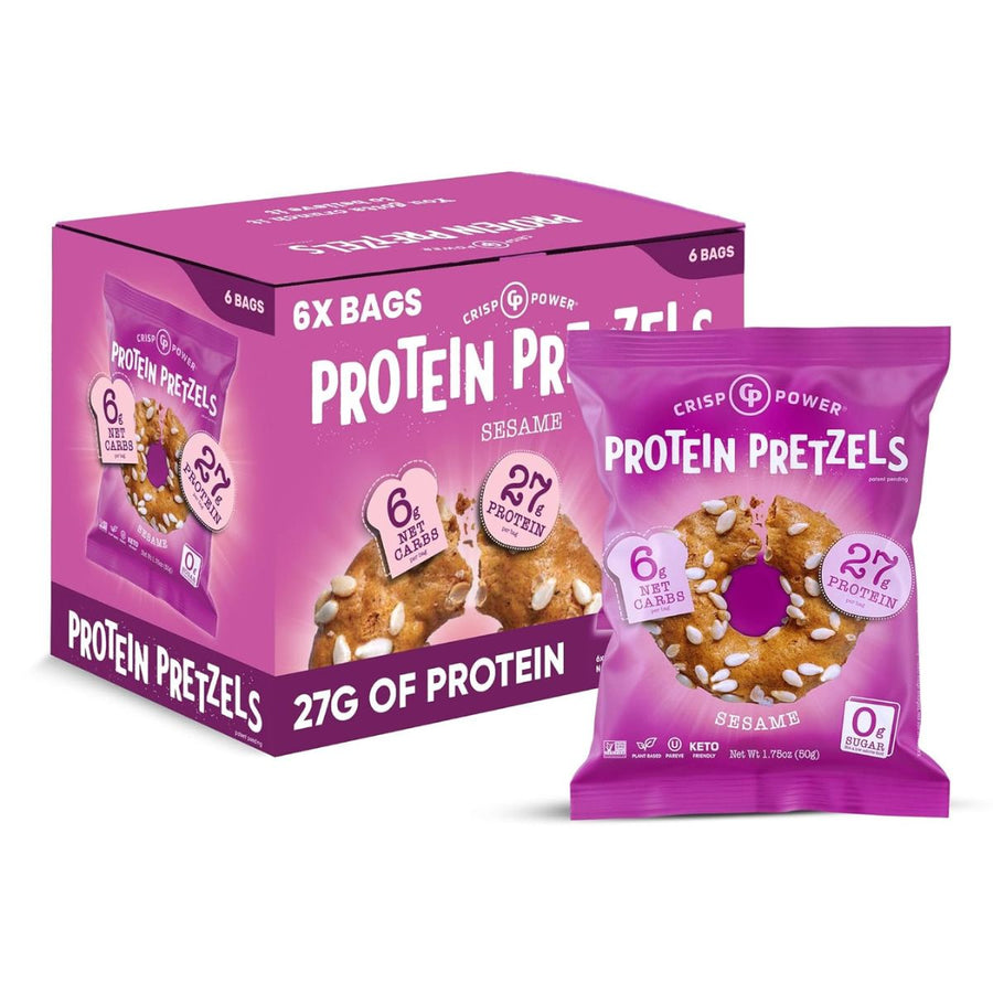 Crisp Power Protein Pretzels