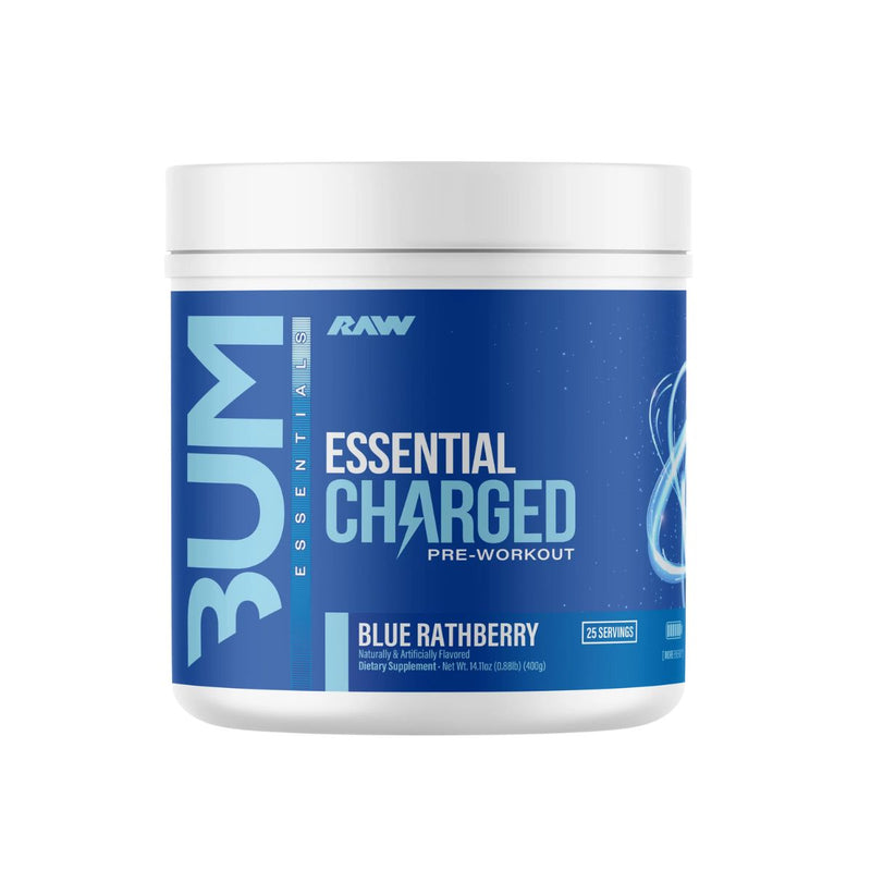 Get Raw Nutrition BUM Essential Charged Pre-Workout