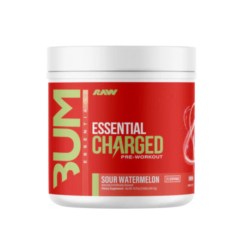 Get Raw Nutrition BUM Essential Charged Pre-Workout