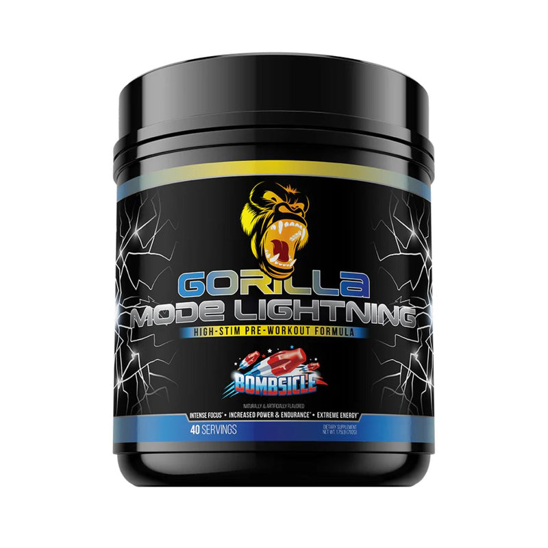 Gorilla Mind Gorilla Mode Lightning High-Stim Pre-Workout